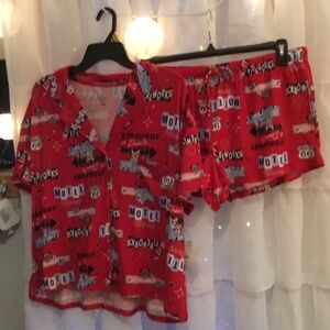 Dog Drive In Theater soft Pajamas